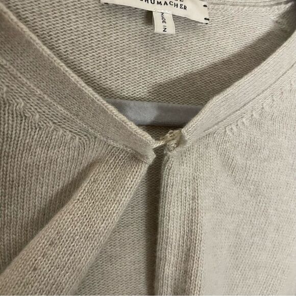 Dorothee Schumacher | Cashmere Cardigan With Side Panel Ruffles - Picture 12 of 14